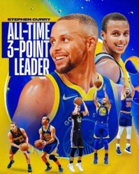  库里三分球命中数超越雷阿伦登顶历史  