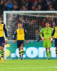  阿森纳遭遇黑色三分钟丢榜首  